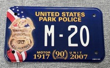 Kennzeichen United States Park