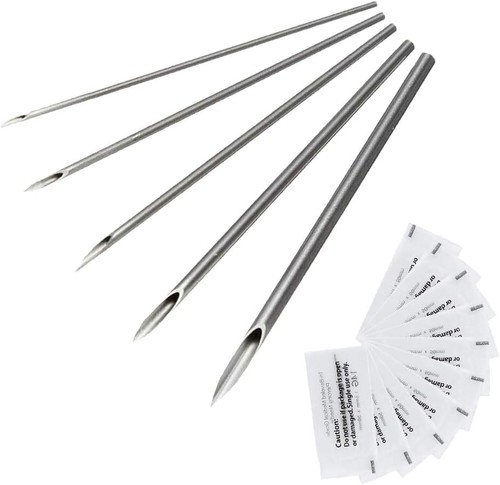 Piercingnadeln stück stahl - piercingnadeln,