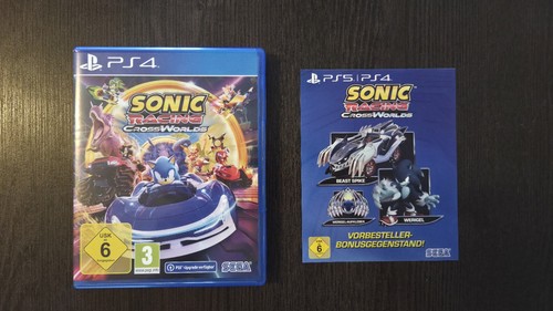 Sonic racing crossworlds ps4 - sonic, racing: