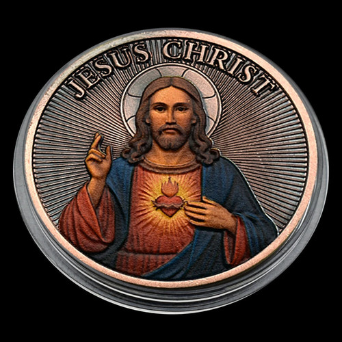 Medaille jesus kreuz - medaille, /
