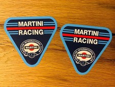 2x MARTINI Rally Aufkleber