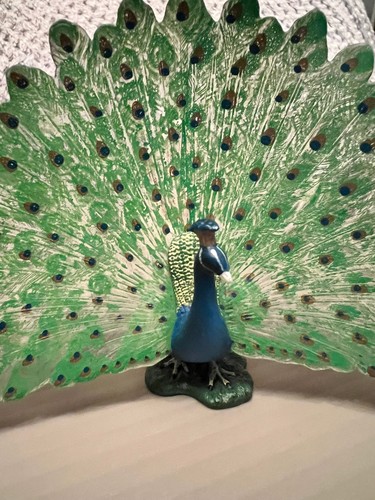 Schleich pfau 13728 - pfau, (rar.)