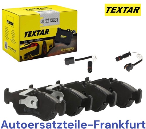Textar bremsbeläge hinten - bremsbeläge,