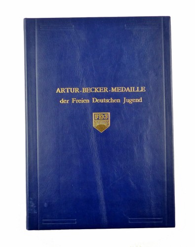 E6587 ddr urkundenmappe - ddr,