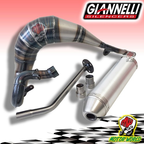 Giannelli komplett auspuff aus - komplett-auspuff,