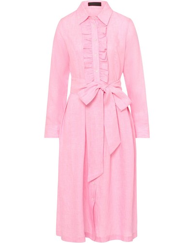 Reitmayer leinenkleid mit - reitmayer,