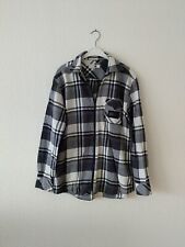 Lewis Hamilton Tommy Hilfiger Herren Hemd Jacke grau weiß kariert Größe M