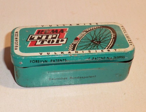 Blechdose rema tiptop fahrrad - blechdose,