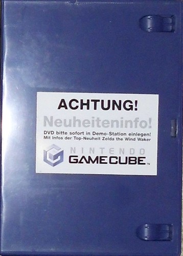 Nintendo gamecube demo disc - gamecube,