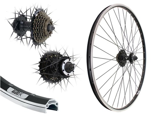 Hinterrad v brake - hinterrad, v-brake