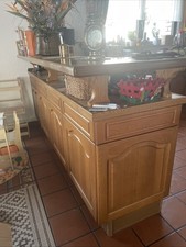 Massive Eiche-Rustikal Küche