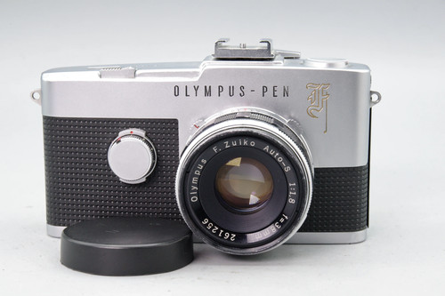 Olympus pen gothic script - pen-f,