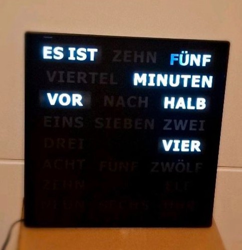 Wanduhr led tischuhr uhr mit - led,