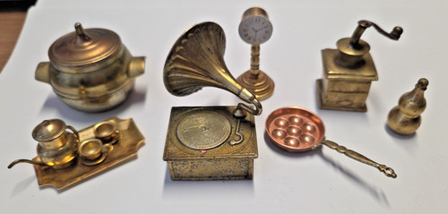 Messing miniaturen konvolut - 10,