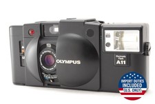 Alle funktionieren【Fast neuwertig mit A11 Blitz】Olympus XA2 analoge...