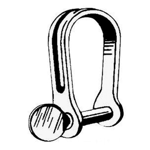 Stainless steel shackle from - stainless,