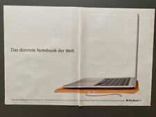 Apple MacBook Air Dünnstes Notebook der Welt 2008 Vintage Ad Werbung Reklame