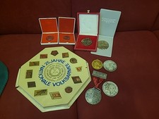 DDR NVA Konvolut Medaillen Abzeichen Ehrengeschenk Auszeichnung 