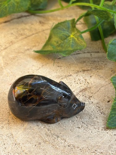 Igel aus jaspis edelstein - jaspis, –