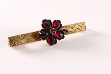 Böhmen Brosche  Granat