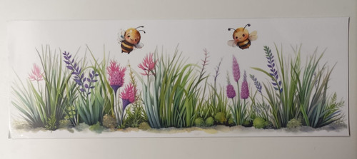 Fensterbild bienen - fensterbild,