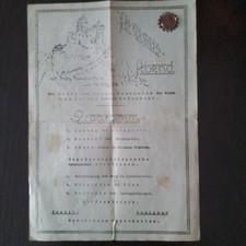 Original  2.WK., Deutsches Reich,  A4,Dachbodenfund, Militaria, WW2, Militaria 