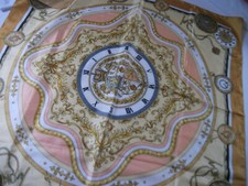 Designertuch -exclusives großes,farbiges Tuch 100% SEIDE  90 x 90cm  - neuw.