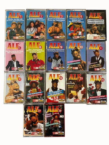 Alf kassetten retro serie - alf, tv