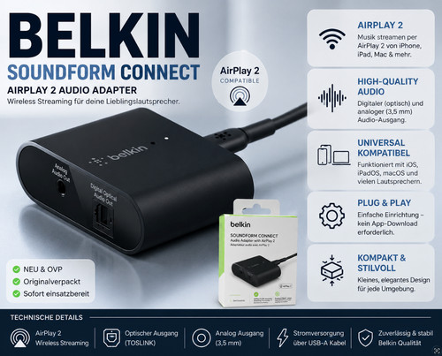 Soundform connect airplay - connect,