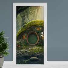 Türfolie "Hobbit" 90x200cm Türposter Deko Aufkleber Folie Tapete TF01-18