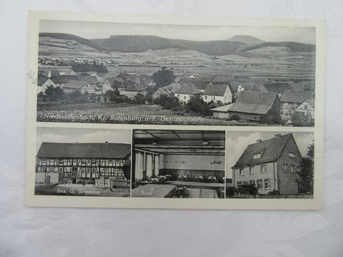Ansichtskarte niederellenbach - ansichtskarte,