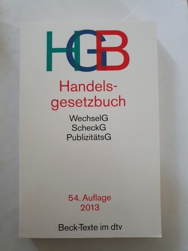 Handelsgesetzbuch hgb von - hgb,