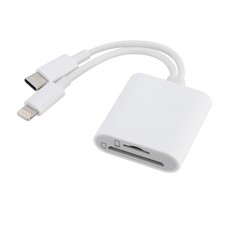 2 in 1 SD Kartenleser Adapter