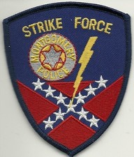 SWAT ALABAMA  MONTGOMERY - STRIKE FORCE  Police Patch SEK  Polizei Abzeichen