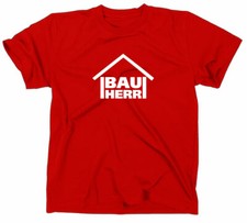 Bauherr T Shirt Geschenk