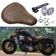 Motorrad Leder Solo Sitz