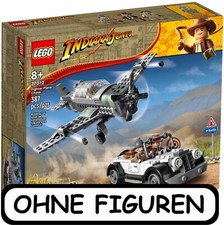LEGO ® SET 77012 INDIANA JONES JAGDFLUGZEUG & AUTO OHNE FIGUREN | UNBENUTZT