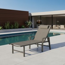 Gartenliege Aluminium