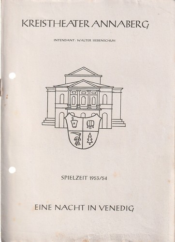 Programmheft johann strauß - johann,
