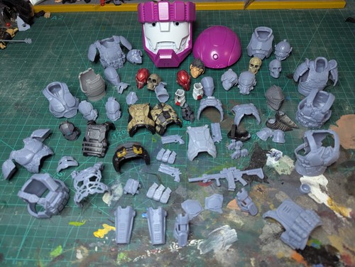 Printed lot for 1 - lot, 1:12