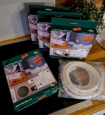 NEU! 4x FN PRO-FLEX BIEGELEISTE Leiste biegbar VS Viertelstab 15x15x2400 mm weiß