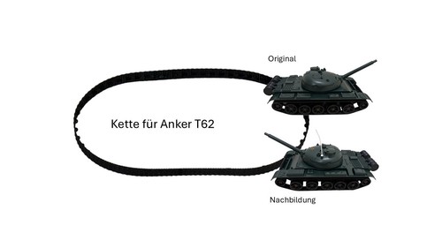 Kette gummikette panzer - gummikette, t-62