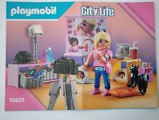 Playmobil Bauanleitung 70607 City Life Influencerin A6 , 6 Seiten