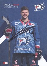 Autogrammkarte Lukas Kälble -
