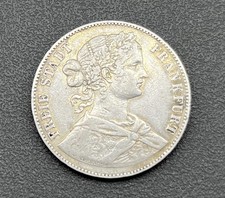 900/- Silbermünze, Ein Vereinsthaler, 1860, Freie Stadt Frankfurt