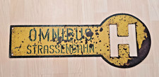 altes Haltestellen Schild