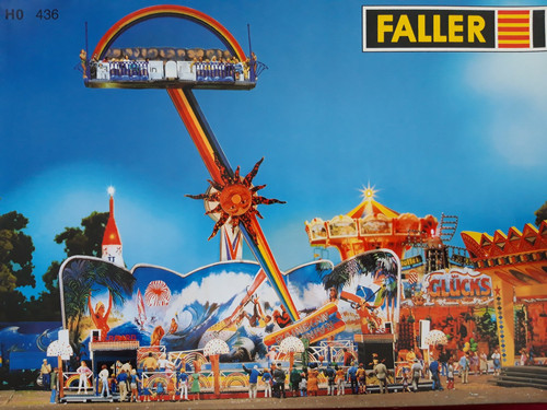 Faller 436 karussell rainbow - karussell,