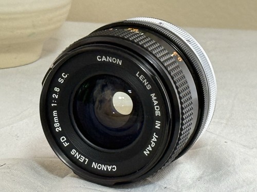 Canon 28mm fd s c - f/2.8,