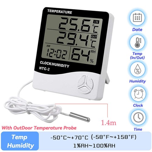 Lcd wetterstation thermometer - lcd,
