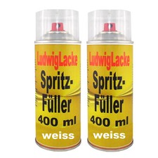 Spritzspachtel 2x 400ml Weiss